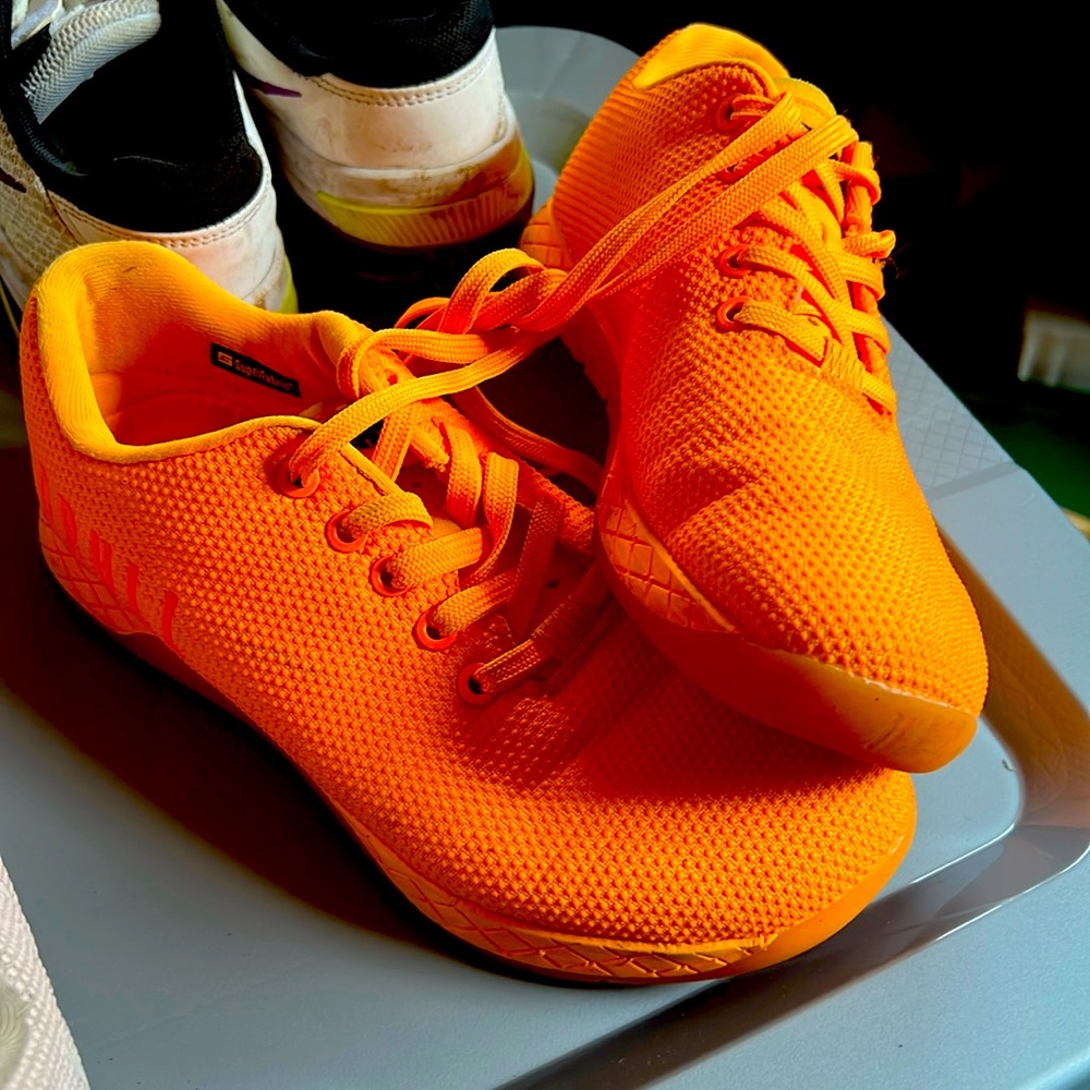 Nobull Trainers (Neon orange)